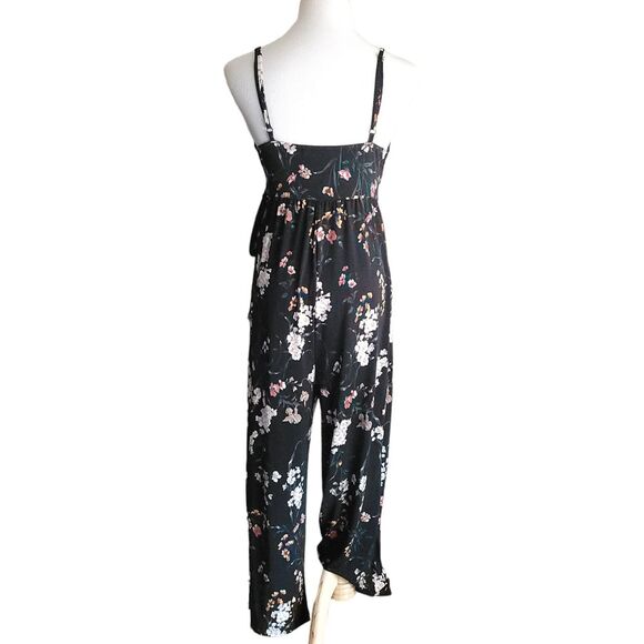 Kayleigh Rica Maternity Knit Crop Floral Jumpsuit Womens XS - Picture 5 of 14
